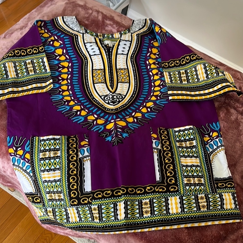 ✔️Women’s Daishiki Top Size Large